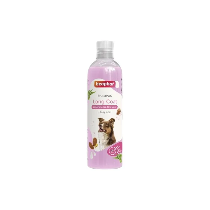 Beaphar Long Coat Dog Shampoo Enriched with Almond Oil and Aloe Vera