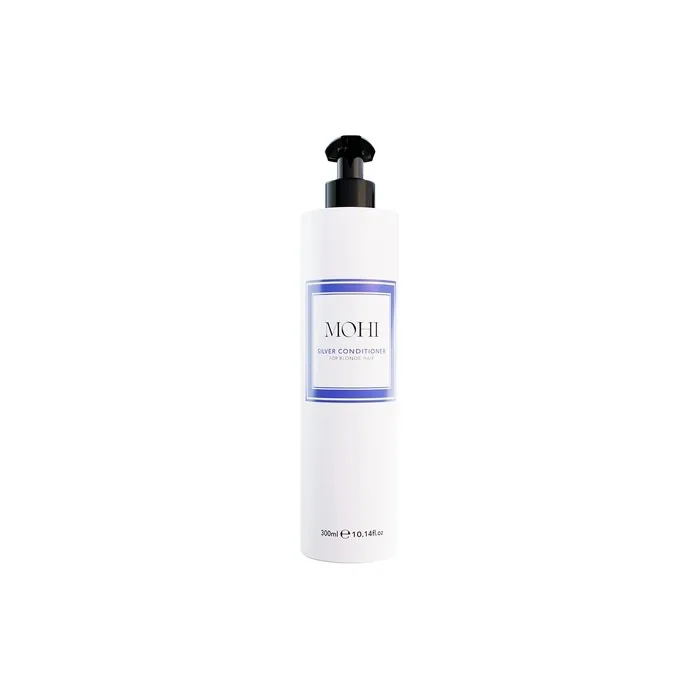 MOHI Silver Shampoo 300ml - Silver Hair Shampoo for Blonde and Bleached Hair - Paraben-Free - Hair Care