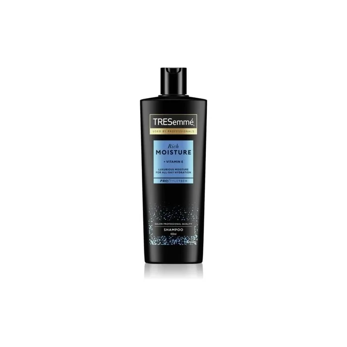 TRESemme Rich Moisture Shampoo 400 ml with Vitamin E Pro Style Technology