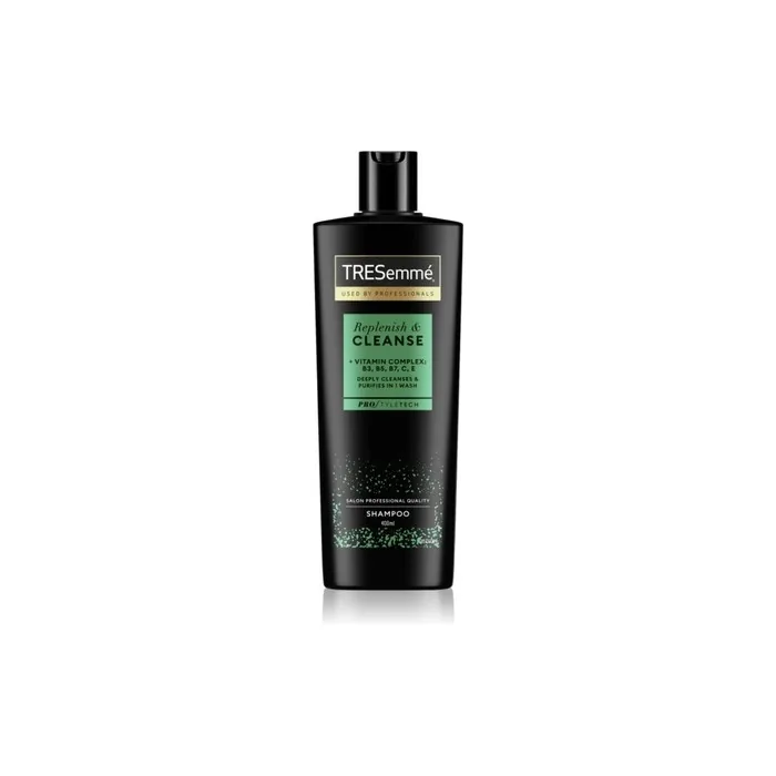 TRESemme Replenish & Cleanse Shampoo for Oily Hair 400 ml with Pro Style Technology and Vitamins