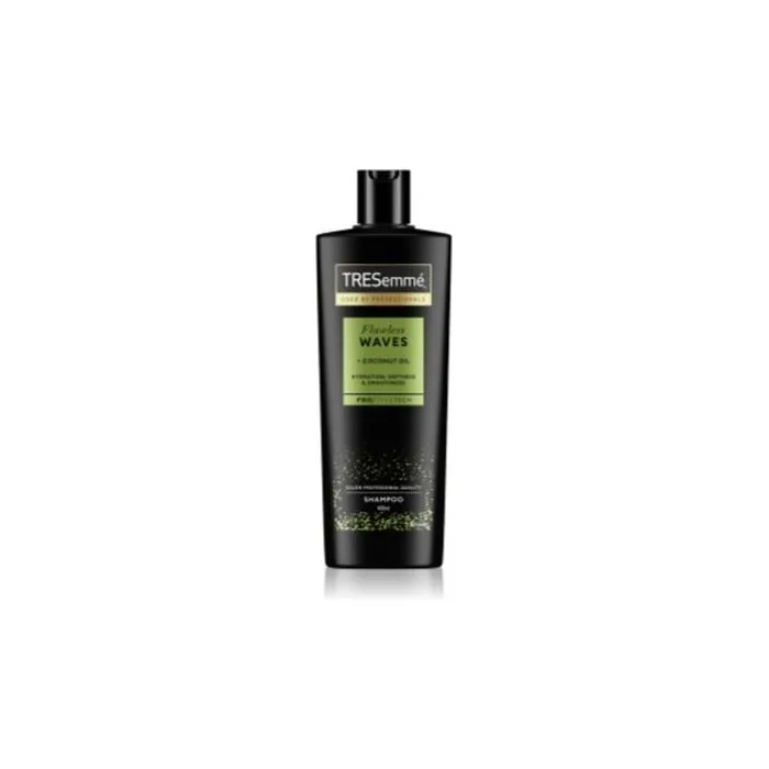 TresemmÉ Flawless Waves 400 Ml - Hydrating Shampoo For Curly And Frizzy Hair