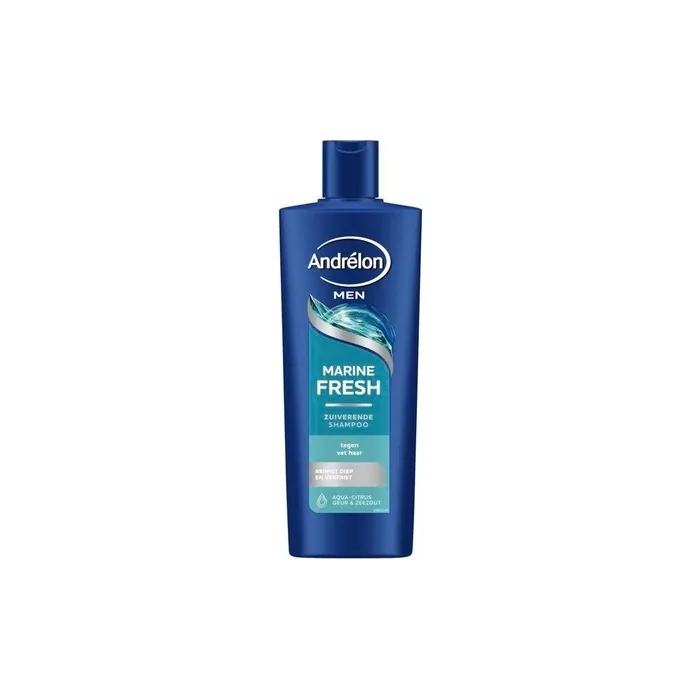 Andrelon Men Shampoo Marine Fresh A Refreshing Shampoo For Men