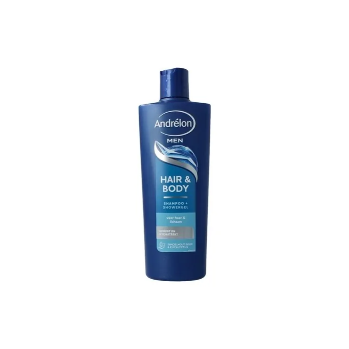 Andrelon Shampoo Hair & Body For Men 400 Ml