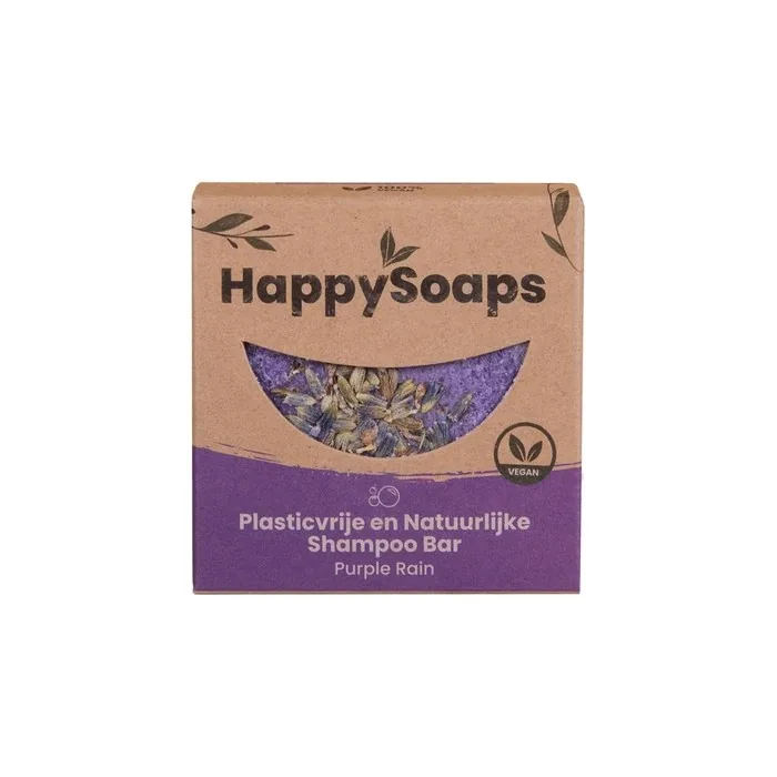 Happysoaps Shampoo Bar Purple Rain