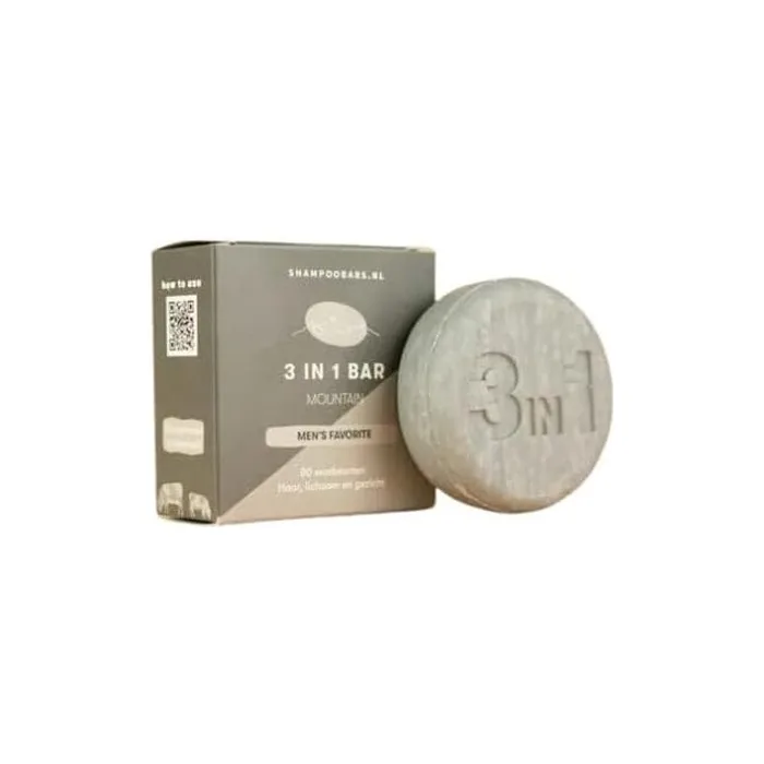 Shampoobars 3 in 1 Bar 60g Mountain