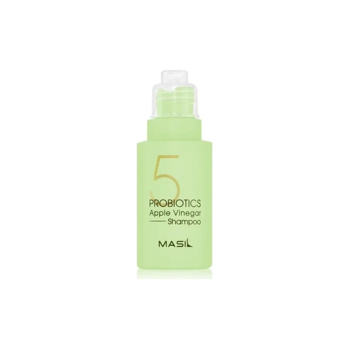 MASIL 5 Probiotics Apple Vinegar Shampoo - Deep Cleansing for Hair and Scalp, 50 ml