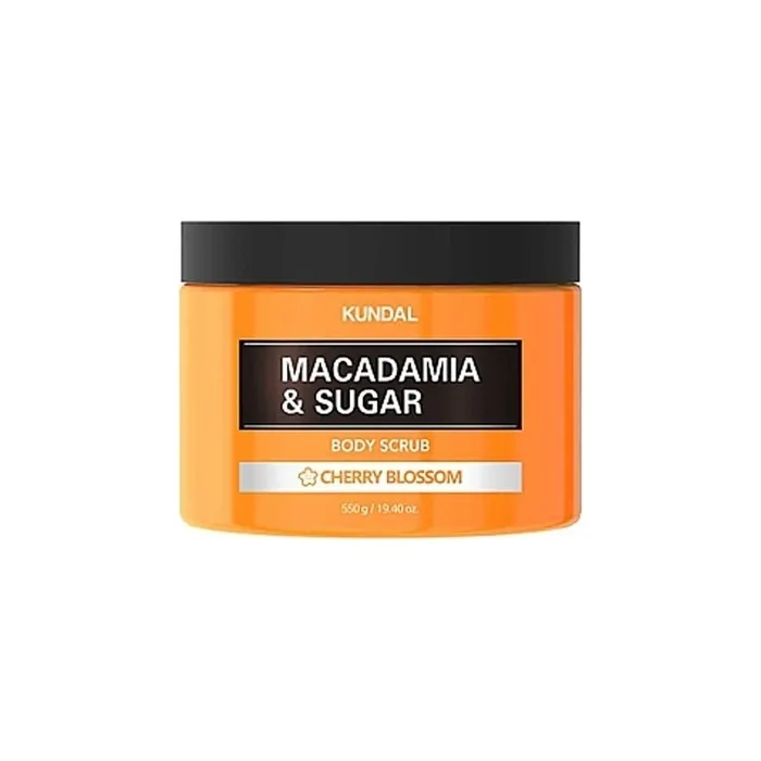 MACADAMIA & SUGAR BODY SCRUB 550G - CHERRY BLOSSOM