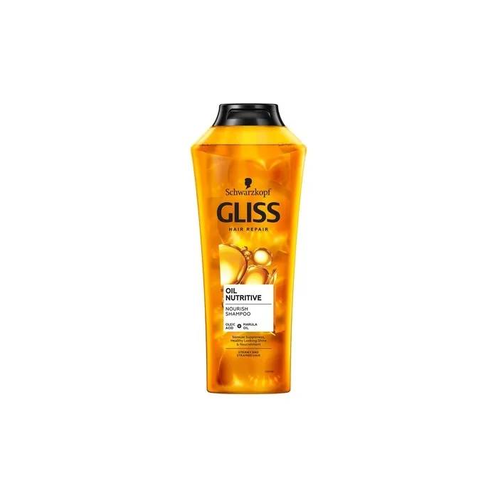 Gliss Oil Nutritive Shampoo Nourishing Shampoo For Dry And Damaged Hair 400ml