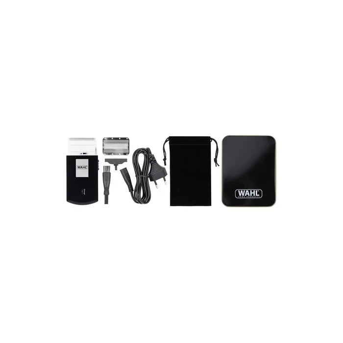 Wahl Travel Shaver Cordless Rechargeable Electric Shaver For Men Cutting Hair And Beard Compact Portable