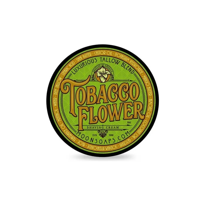 Moon Tobacco Flower Shaving Soap 170g