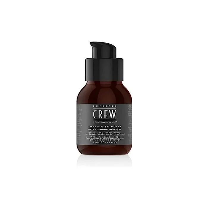American Crew Ultra Gliding Shave Oil Nourishes & Softens Beard Hair 50ml