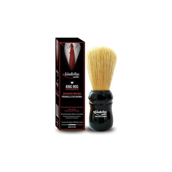 The Goodfellas' Smile King Hog Shaving Brush Pure Bristle