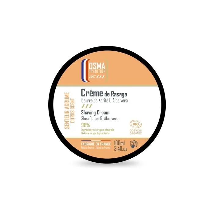 Osma Tradition Citrus Shaving Soap 100ml