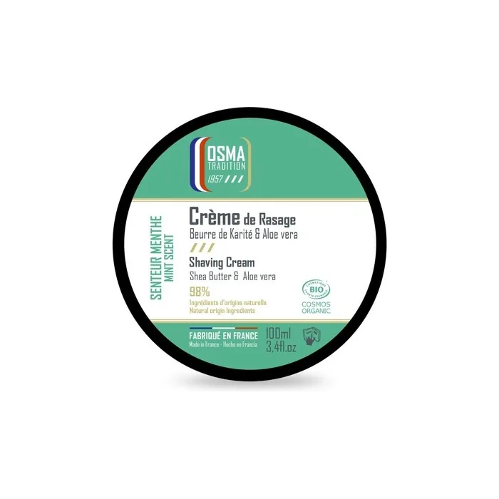 Osma Tradition Mint Shaving Soap 100ml
