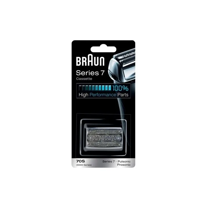 Braun Shaver Keypart Series 7 70s Replacement Head For Combi Pack Series 7 70s Silver Electric Shaver