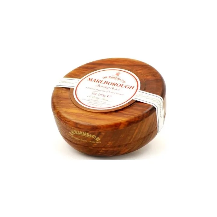 D.R. Harris & Co. Marlborough Shave Soap Mahogany Bowl 100g