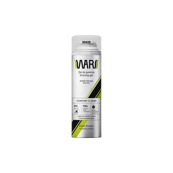 Wars Expert For Men Shaving Gel Plant Complex 200ml