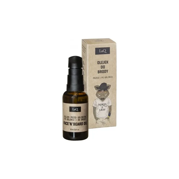 Laq Beard Oil Before And After Shaving Wild Man From The Forest 30ml