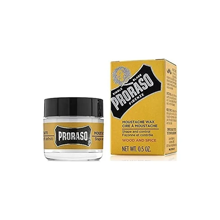 Proraso Wood & Spice Beard Wax - Single Blade
