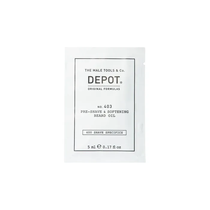 Depot 400 Shave Specifics No 403 Sweet Almond Softening Preshaving Oil 5 Ml