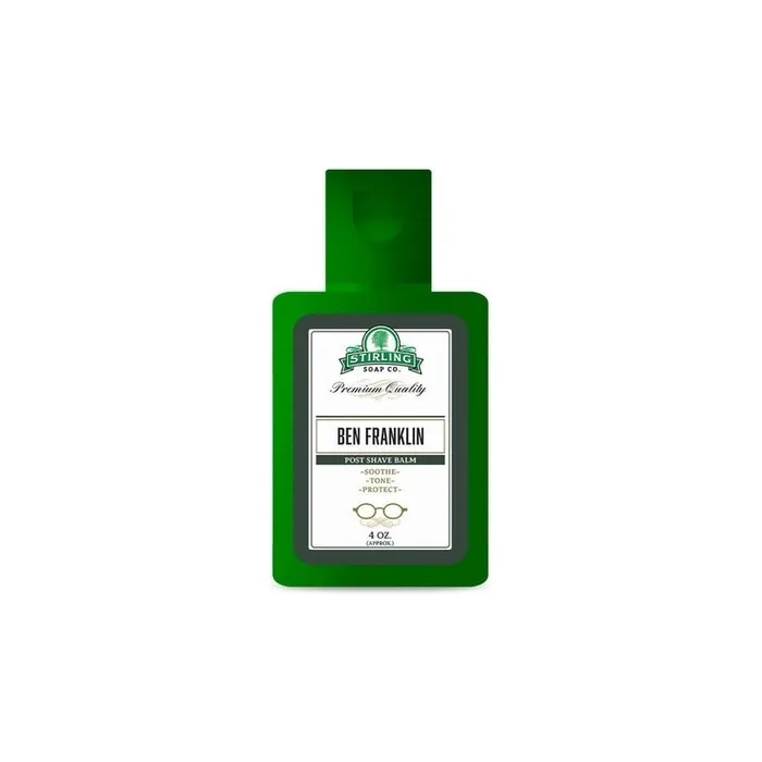 Stirling Soap Company Post Shave Balm Ben Franklin Balm