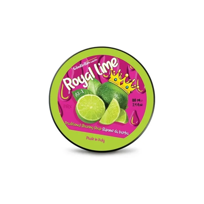 The Goodfellas' Smile Luxury Shaving Soap Made in Italy Royal Lime