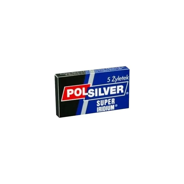 Procter Polsilver Super Iridium Doublesided Razor Blades 1 Pack 5 Pieces