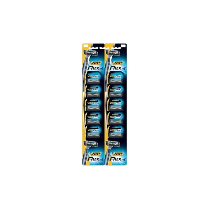 BIC Flex 03 Razor on a Band 10pc