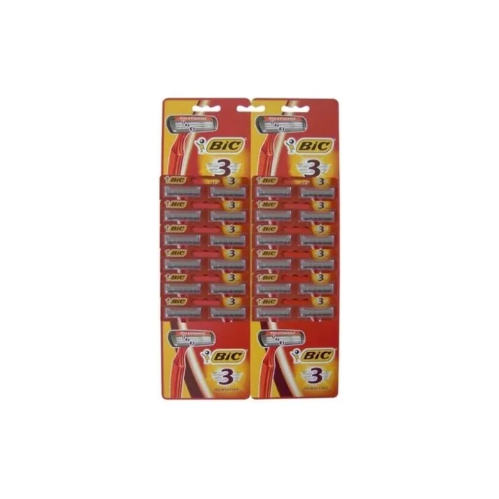 Bic 3 Sensitive Razor 24 Pack
