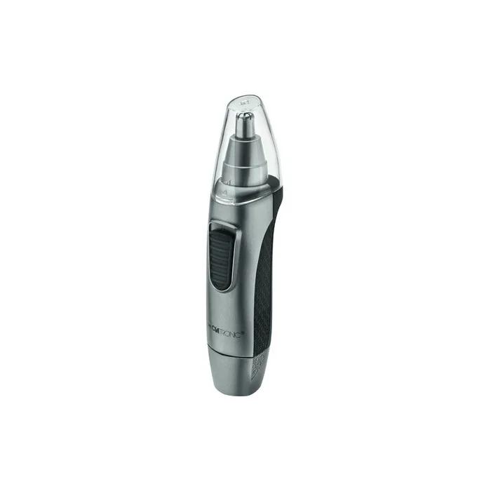 Clatronic NE 3595 Nose and Ear Hair Remover with Light for Precise Grooming Stainless Steel Blade Head - Detachable for Cleaning