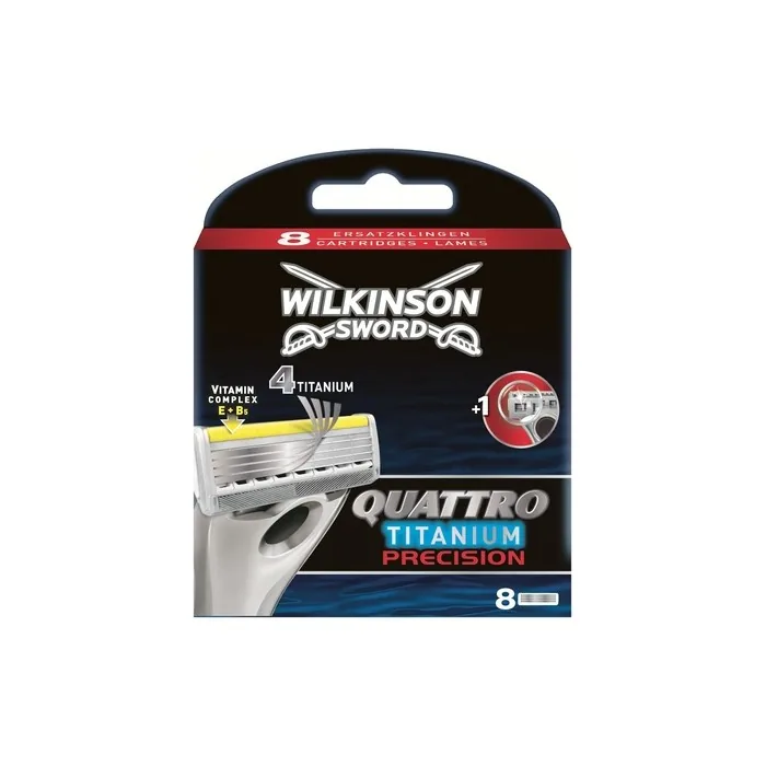 Wilkinson Sword Quattro Titanium Precision Razor Blades