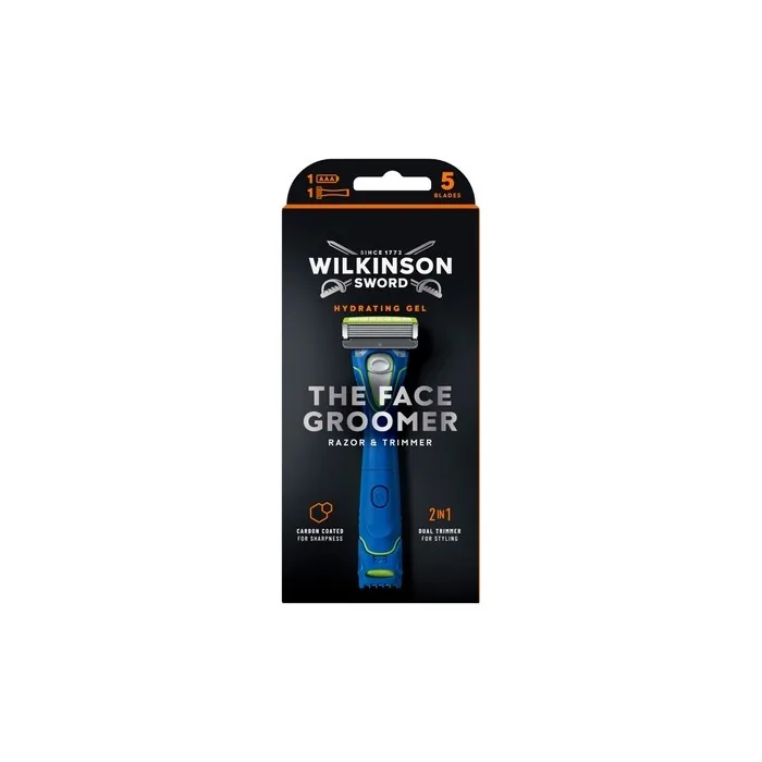 Wilkinson Sword Hydro 5 Groomer Shaver with Moisturizing Gel Reservoir 1 Count - Yellow
