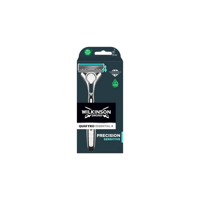 Wilkinson Sword Quattro Essential 4 Sensitive Shaver For Men