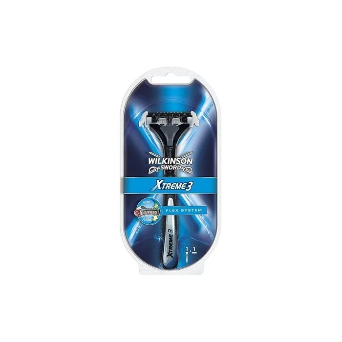 Wilkinson Sword Shaver For Men With 1 Spare Head Xtreme3 System