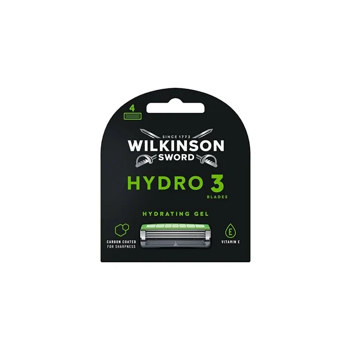 Wilkinson Sword Hydro 3 Black Edition Replacement Heads 4 Pieces