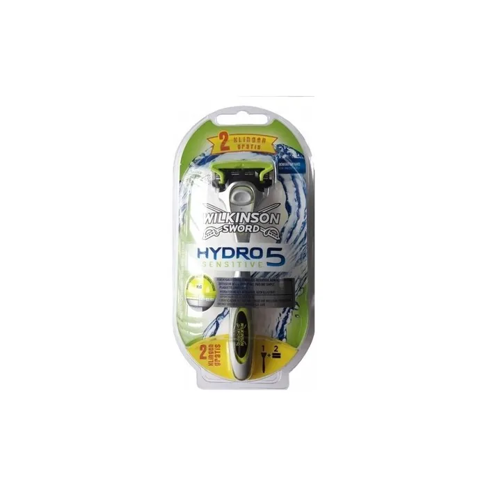 Wilkinson Sword Hydro 5 Sensitive Razor With 3 Blades And Handpiece
