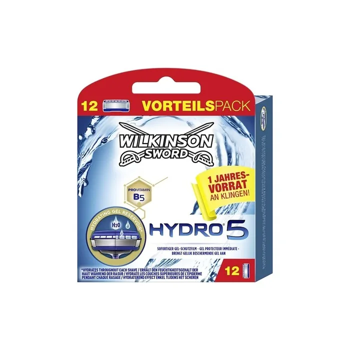 Wilkinson Sword Hydro 5 Men's Razor Blades 12 Pieces