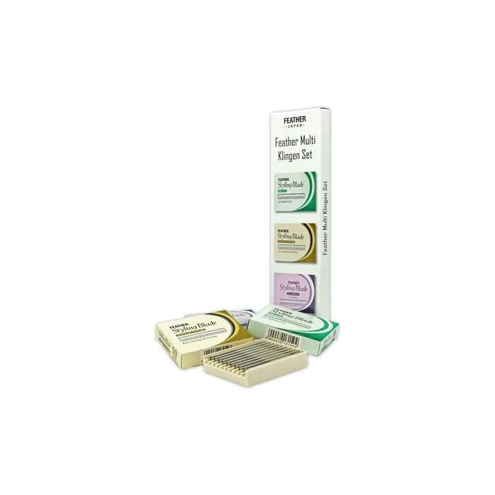 Feather Multi-Blade Razor Blades Set 1300 1303 1314 No. 1318
