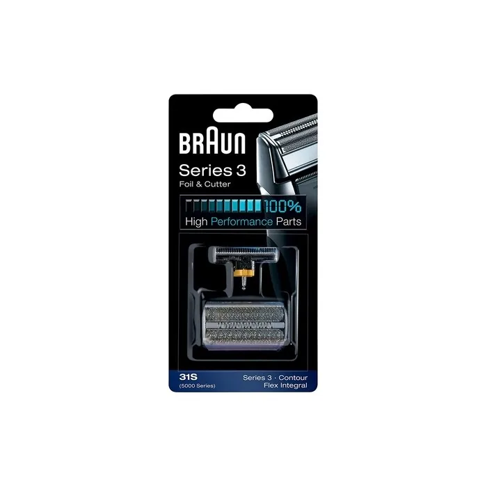 Braun Series 3 Foil Silver Replacement Shaving Blade