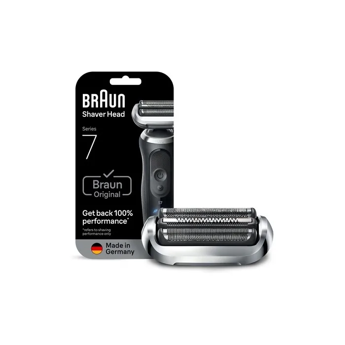 Braun Series 7 Electric Shaver Original Replacement Head 74s Silver