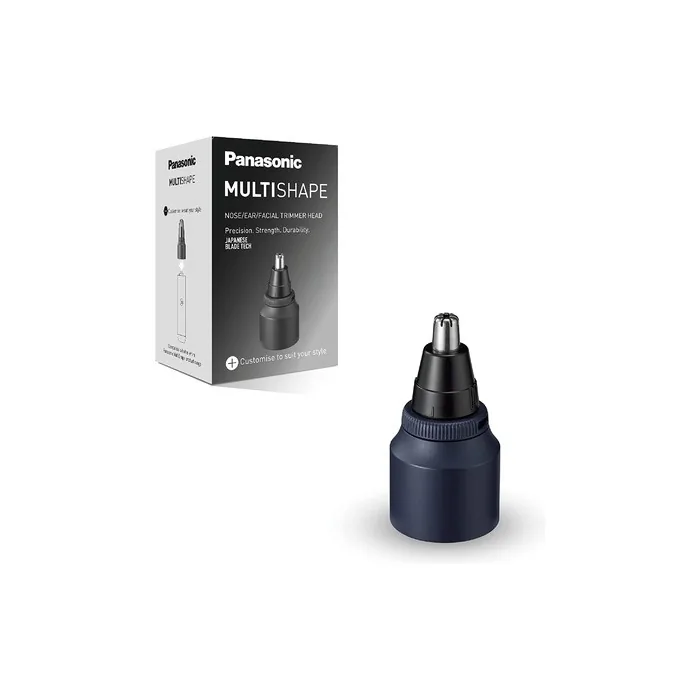 Panasonic Multishape ER-CNT1 Trimmer Attachment for Nose, Ear, and Facial Hair Wet & Dry Black