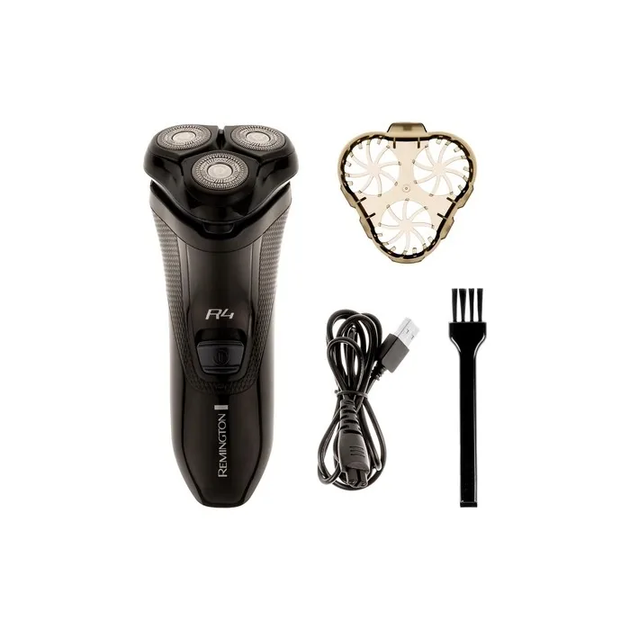 Remington Men's Electric Rotary Shaver R4 with Dual Track Flexing Blades