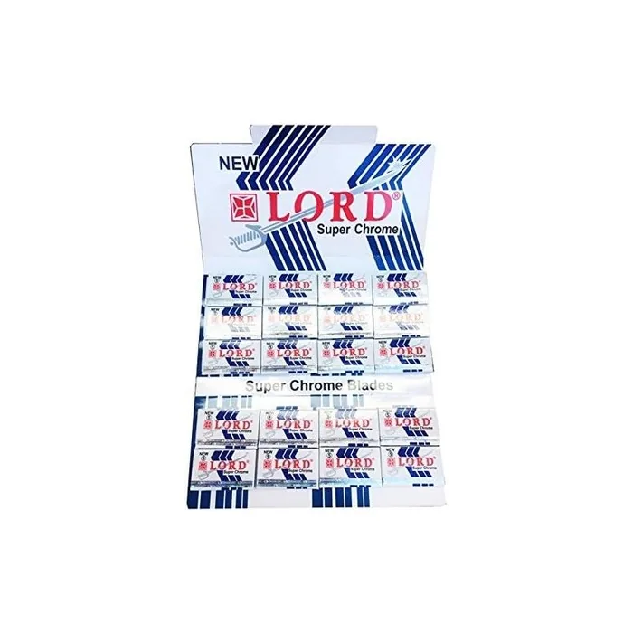 100 Lord Super Chrome Razor Blades