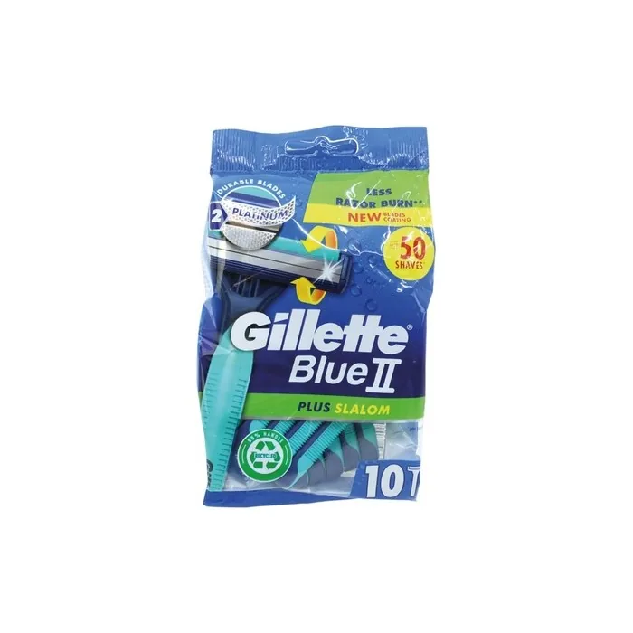 Gillette Blue Ii 10 Plus Slalom Shaver