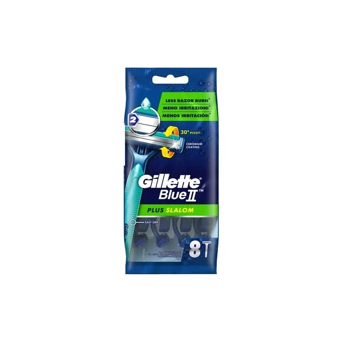 Gillette Blue II Plus Slalom Disposable Razors