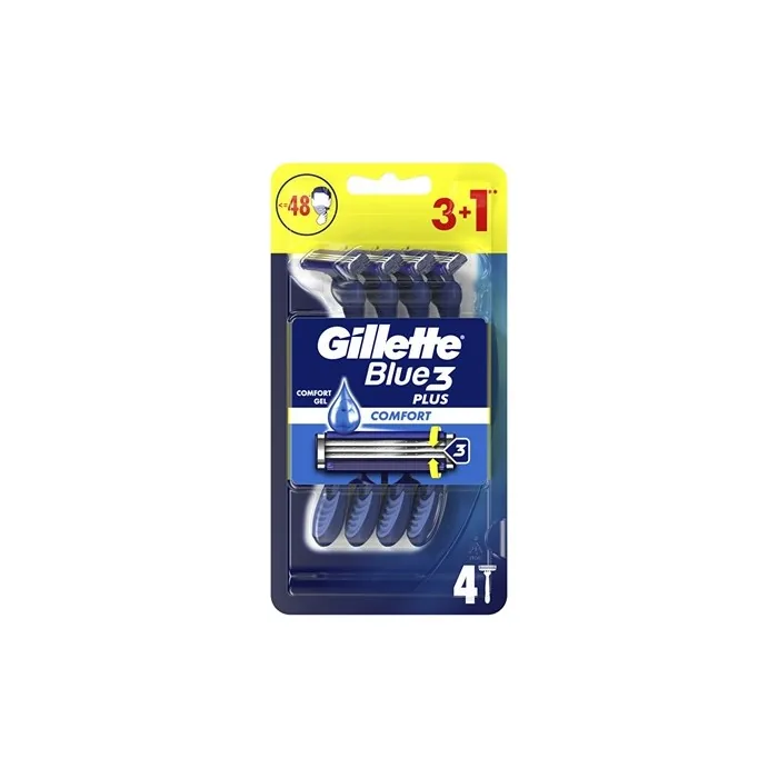 Gillette Disposable Razor Blue3 Plus Comfort 31 Pcs