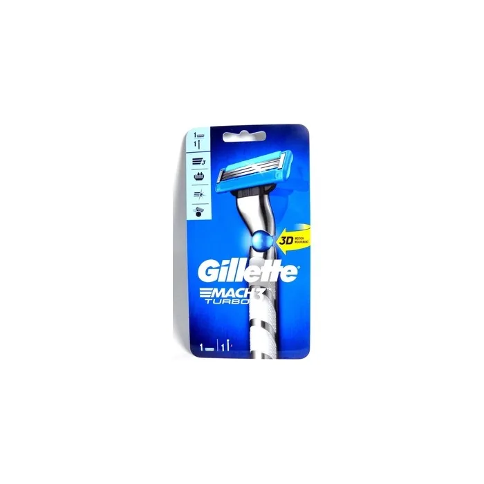 Gillette Mach 3 Turbo Shaver - Wet Shaver