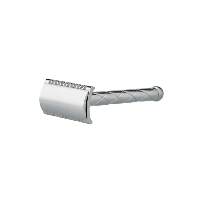 Classic Retro Large Nickel Plated Open Comb Razor Single 1 Unit