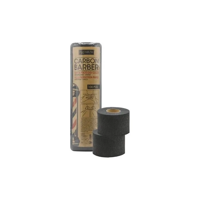 Xanitalia Pro Xan Pro Carbon Neck Paper For Barbers - 100 Bands Uv-C, 5 Pieces