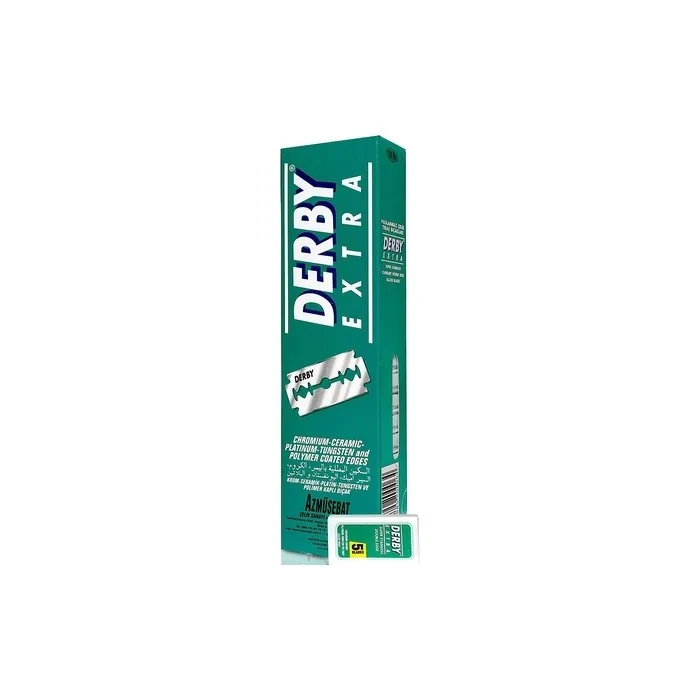 Derby Extra Double Edge Safety Razor Blades 100 Blades
